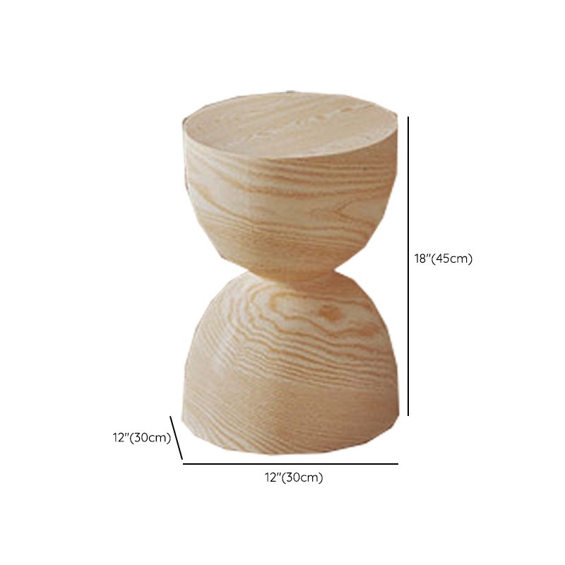 Industrial 1/2/5 Pieces Furniture Solid Wood Rectangle Dining Chairs Set in Natural