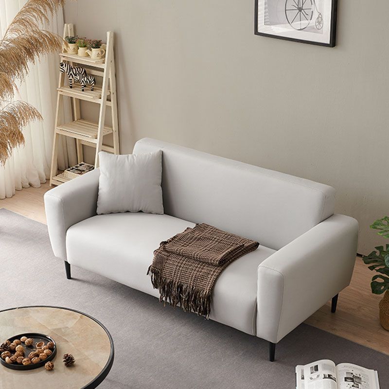 Modernism Square Arm Sofa 3-Seater 29.13" D x 27.56" H Loveseat