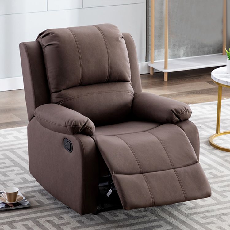 Indoor Upholstery Recliner Contemporary 33.5" W Recliners with Massage & USB Cord