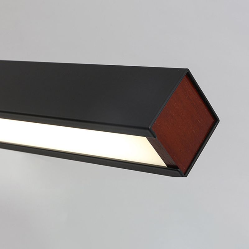 Linear Island Pendant Lights Modern Lighting Chandelier Metal 1 Light Island Lights