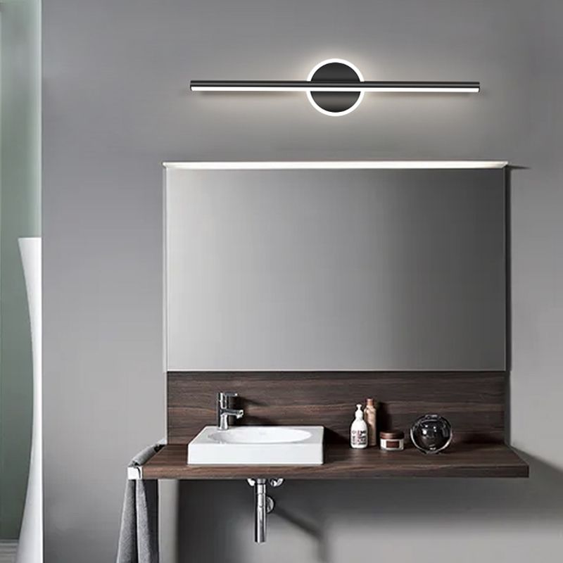 Nordic Modern Mirror Light Long Strip Mirror Lamp Fixture for Bathroom