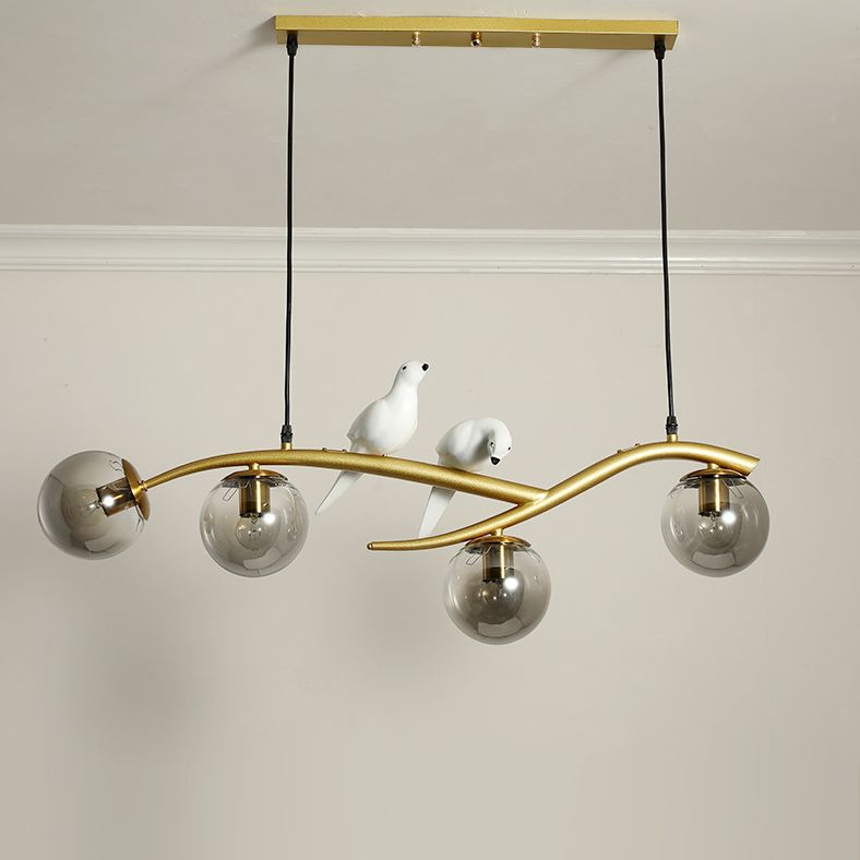 Minimaliste moderne linéaire île Light