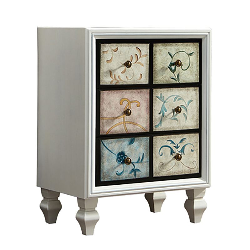 Contemporary 23.62'" Wooden Chest, Rectangle Accent Chest with Drawers
