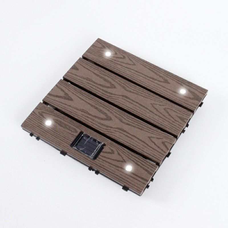 Striped Pattern Patio Flooring Tiles Square Snapping Flooring Tiles Floor Board