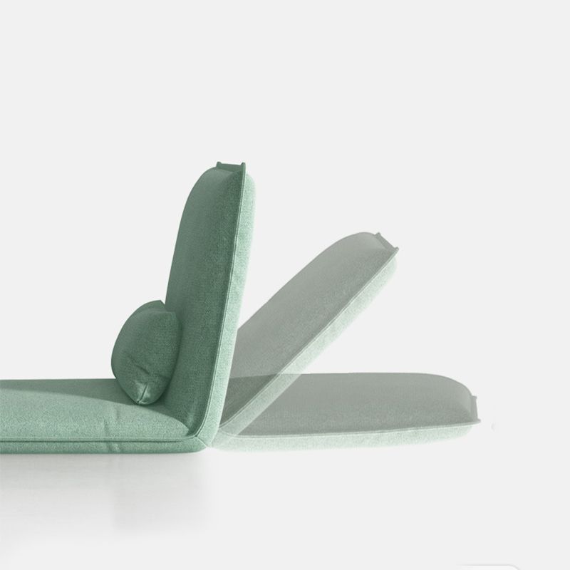 Linen Convertible Chair 25.6"L x 25.6"W x 27.5" H Chair for Living Room