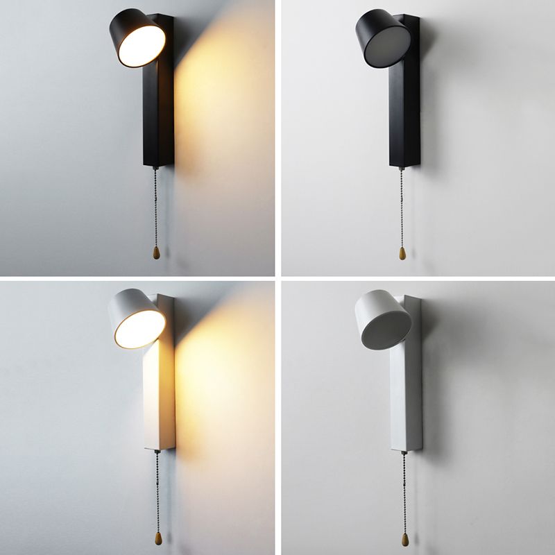 Modern 1-Light Reading Wall Sconce  Adjustable Wall Mounted Light for Bedroom