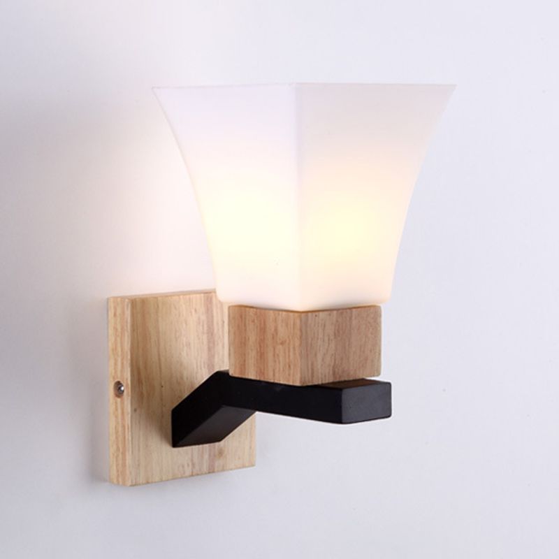 1-Light Wall Mount Light Fixture Modern Wall Mounted Lighting for Living Room