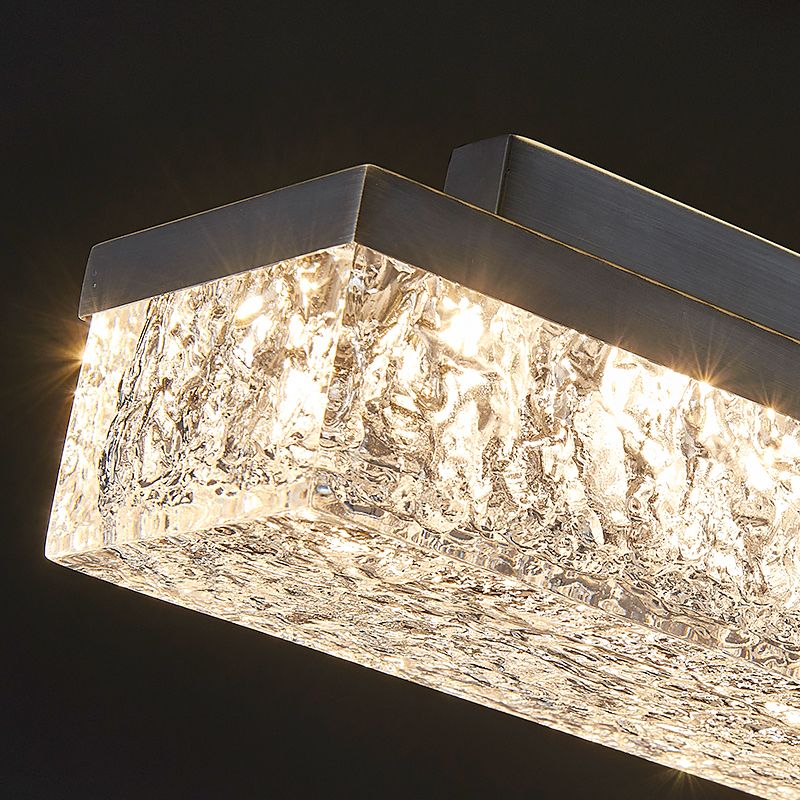 Pendentif linéaire de style contemporain