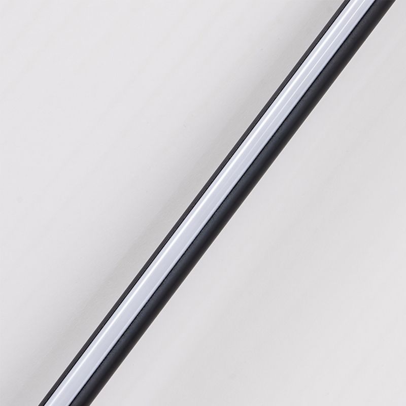 Modern LED Metal Wall Sconce Linear Shape Wall Light with Silicone Shade for Bedroom