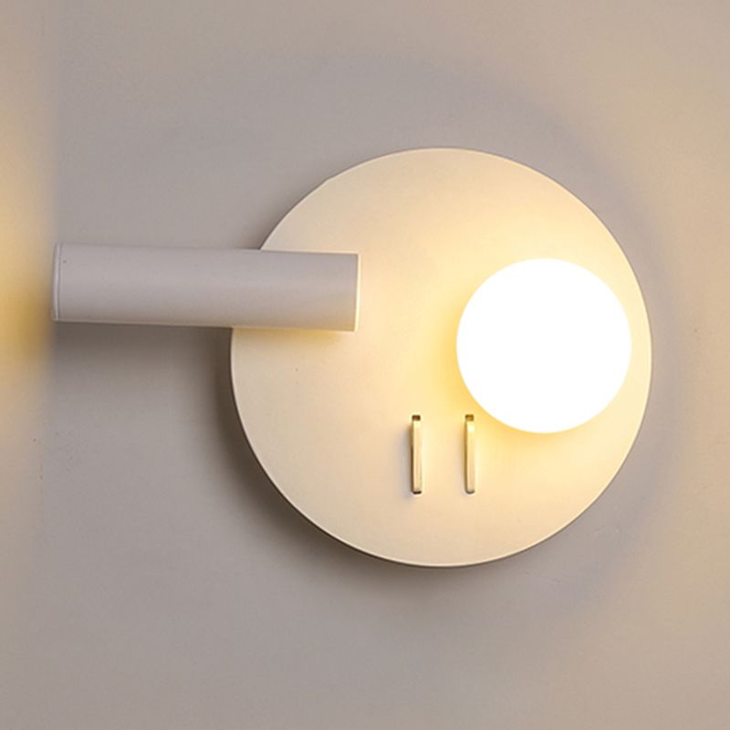 Wandleuchte Leuchte zeitgenössische weiße Wandleuchte für Schlafzimmer Lesen Licht