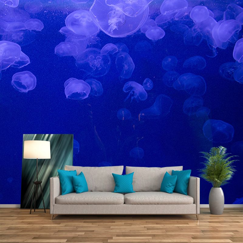 Customized Horizontal Photography Seabed Mural Eco-friendly Bathroom Wall Covering