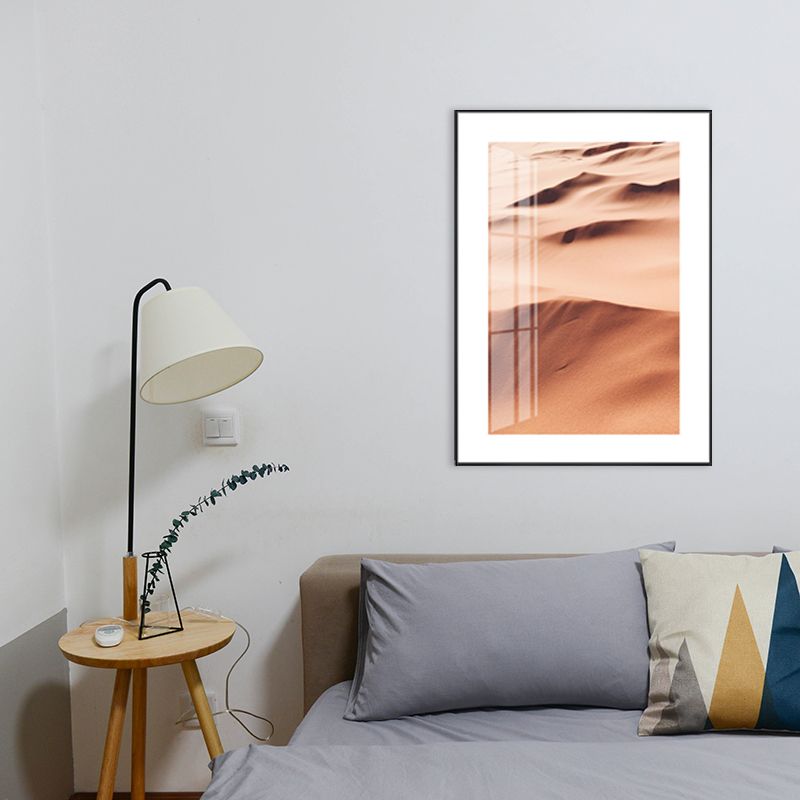 Light Color Natural Landscape Canvas Modern Textured Wall Art Print for Living Room