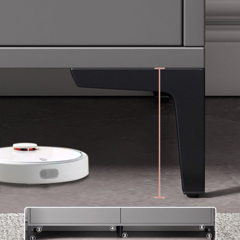 15.6-inch W Contemporary Storage Chest Manufactured Wood Dresser