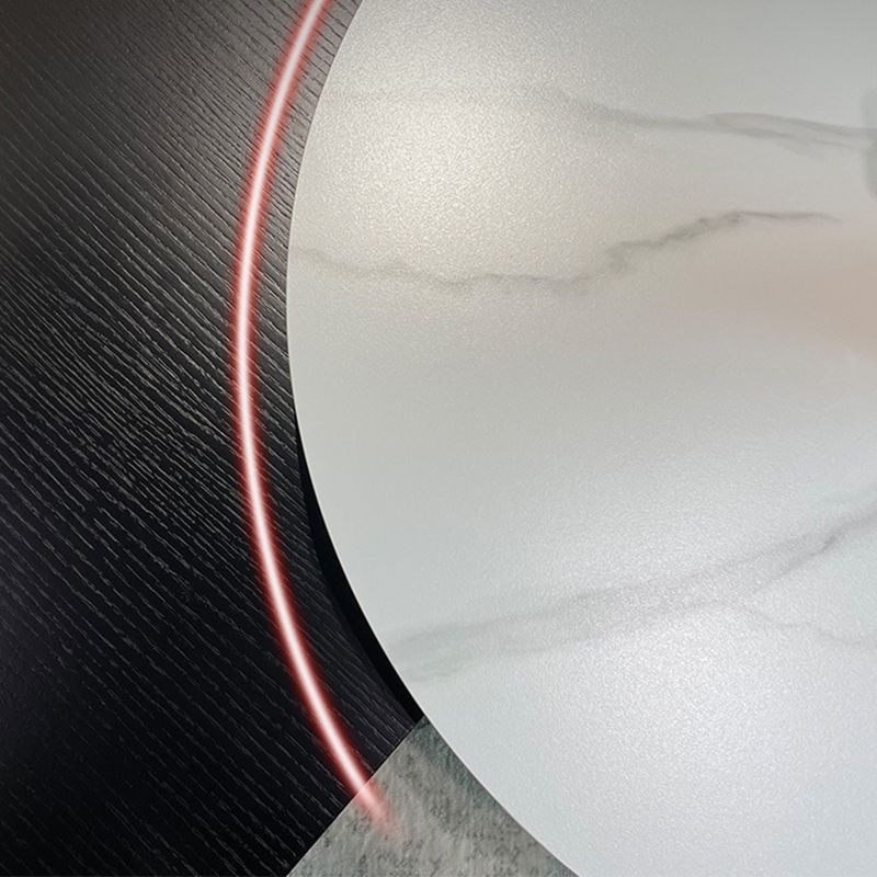 Abstract Coffee or End Table Contemporary Slate Coffee Cocktail Table