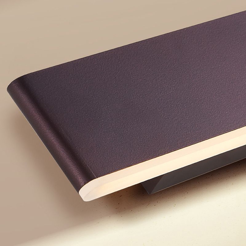 Stile moderno a parete a parete a parete a parete in metallo funzimi da parete rettangolare