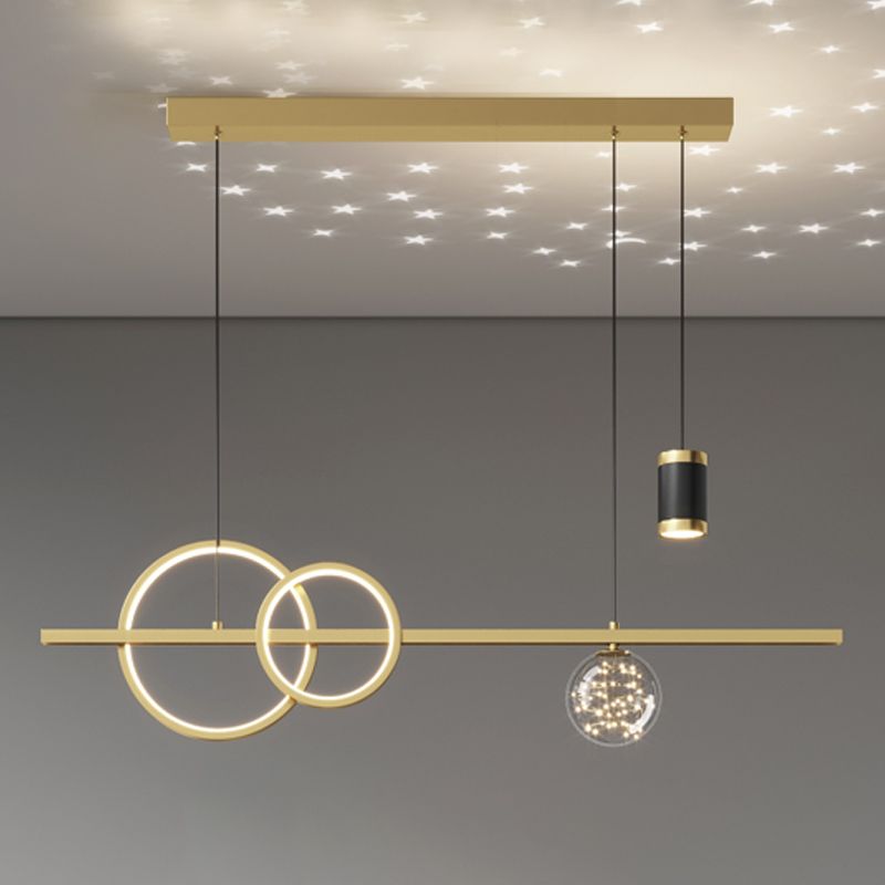 Contemporary Sphere Pendant Lights  Glass Island Light Fixtures for Kitchen