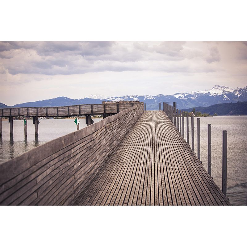 Space Extension Photography Mural Environment Friendly for Home Decor