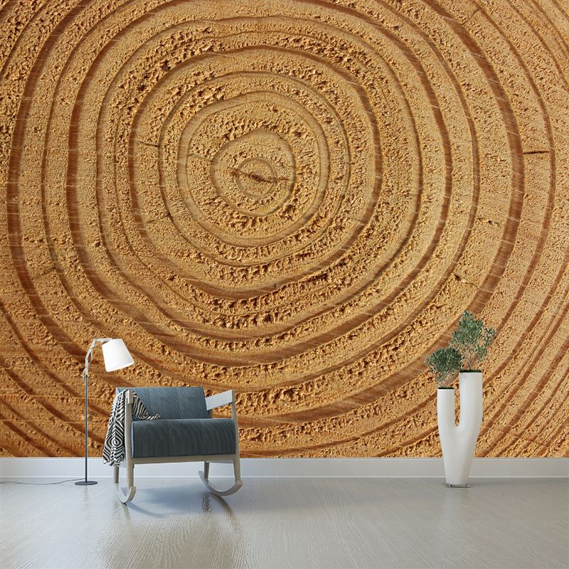 Industrial Style Wood Grain Mural Wallpaper Decorative Mildew Resistant Wall Decor