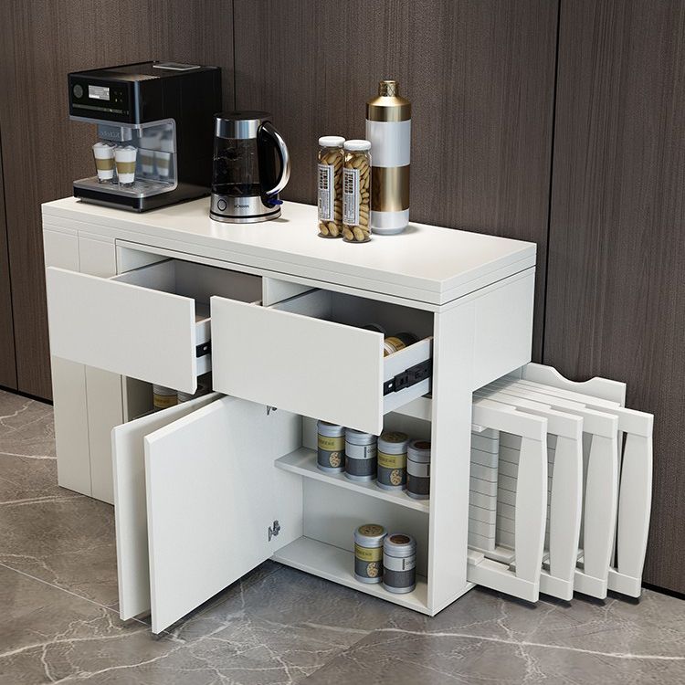 1/3/5 Piece Wood Contemporary Style Dining Room Chair and Table Set