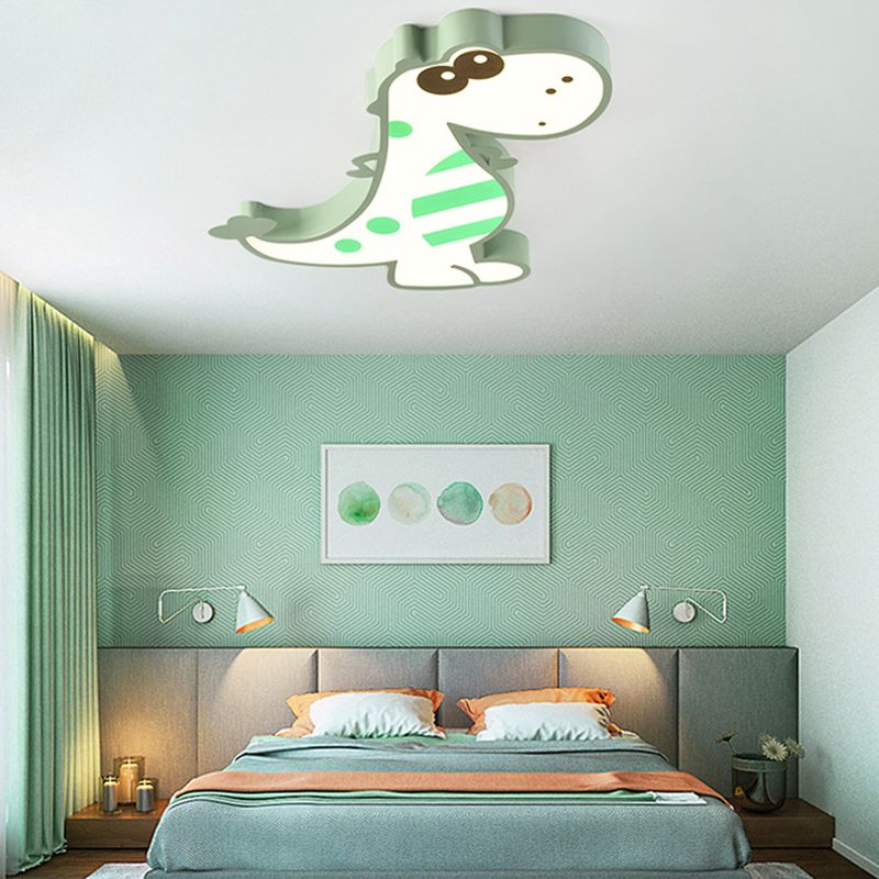 Metal Geometric Flush Mount Light Fixture Modern Flush Mount for Children's Room