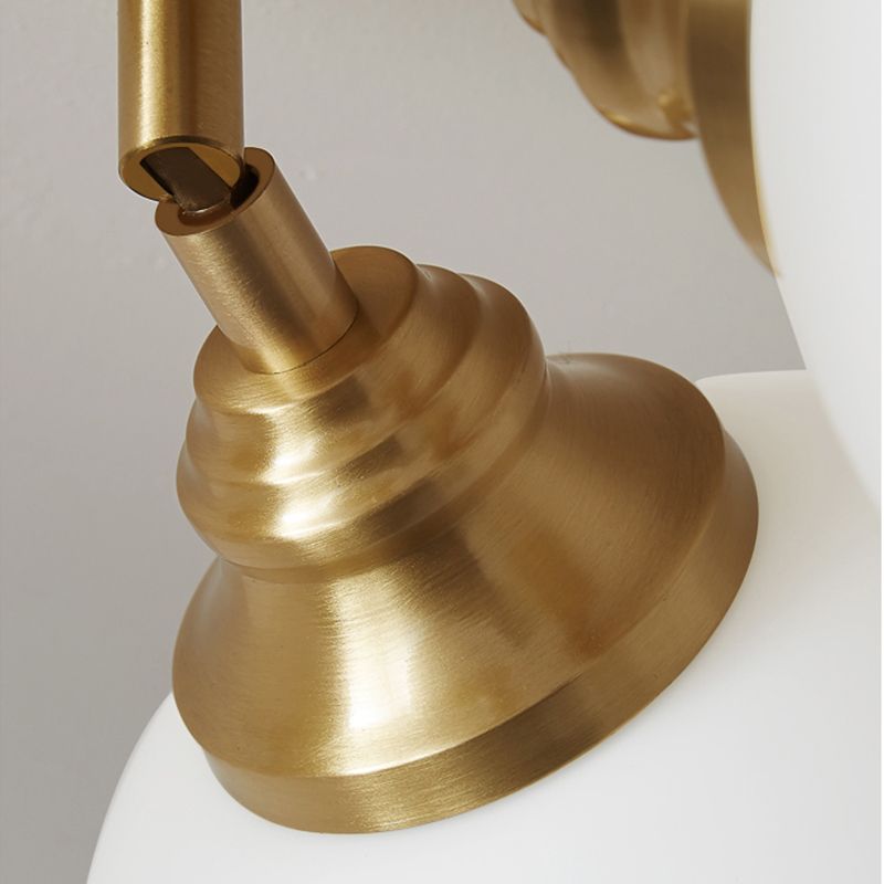 Luz de techo esférico múltiple iluminación de techo de vidrio de estilo moderno para sala de estar