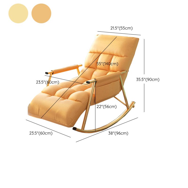 Single Lazy Rocking Chair Indoor Sofa Rocking Chair for Bedroom