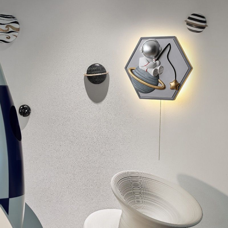 Wall Sconce Lighting Minimalist Wall Mounted Lighting for Kids Bedroom