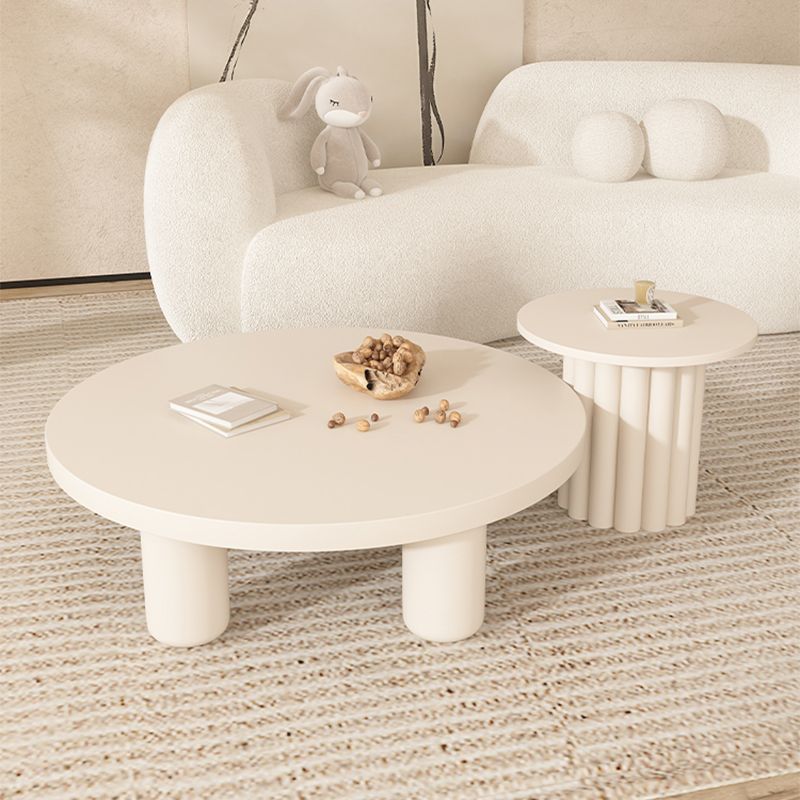 Wood Coffee Cocktail Table Contemporary Coffee or End Table with 4 Legs