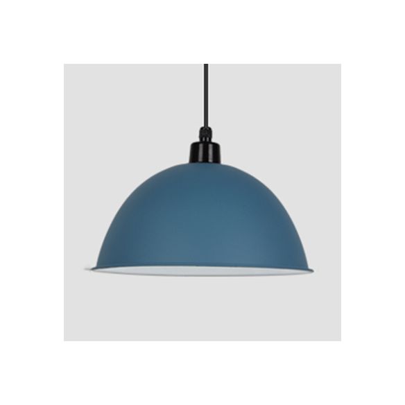 Nordic Stylish Bowl Hanging Light Single Light Aluminum Pendant Lamp for Gallery Cafe