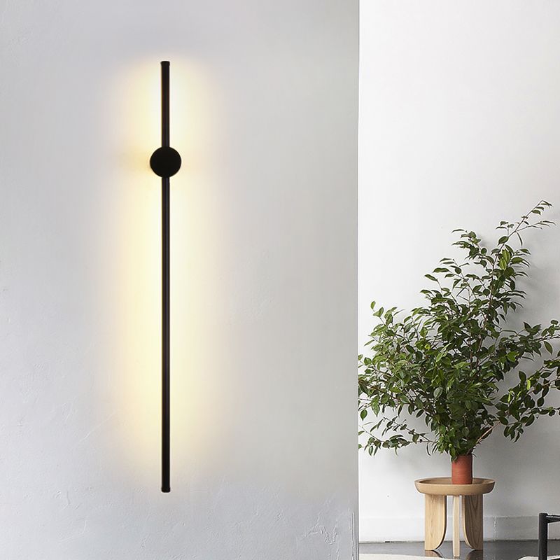 Application murale à LED légère de style moderne légère pour le salon