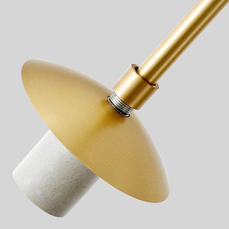 Ball Shape Glass Wall Light Modern Style 1 Light Wall Light Sconce in Gold