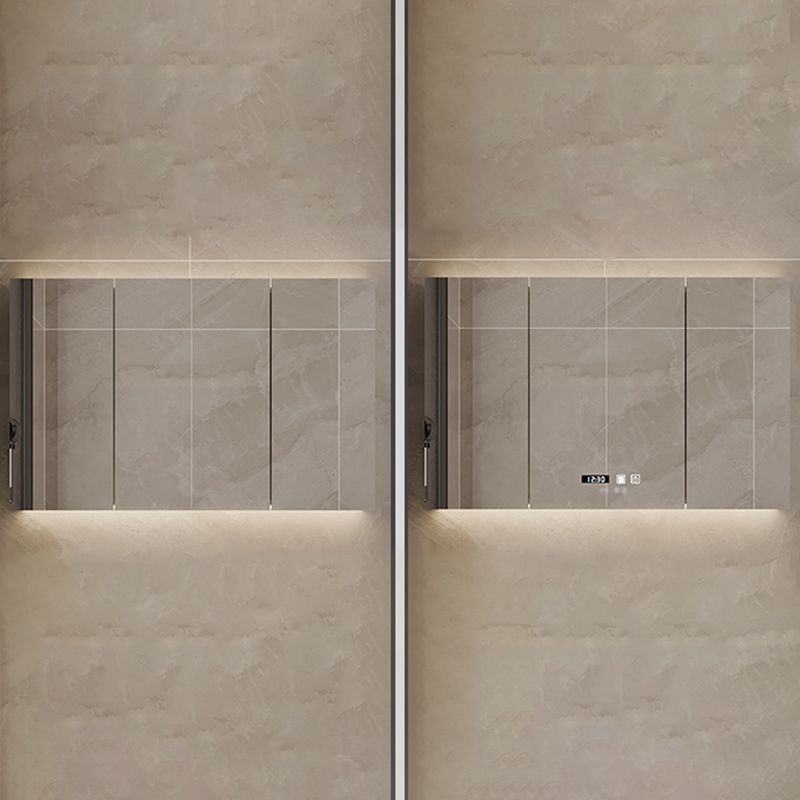 2 Drawers Vanity  Wood Frame Wall Mount Rectangle Single Sink Bathroom Vanity with Mirror