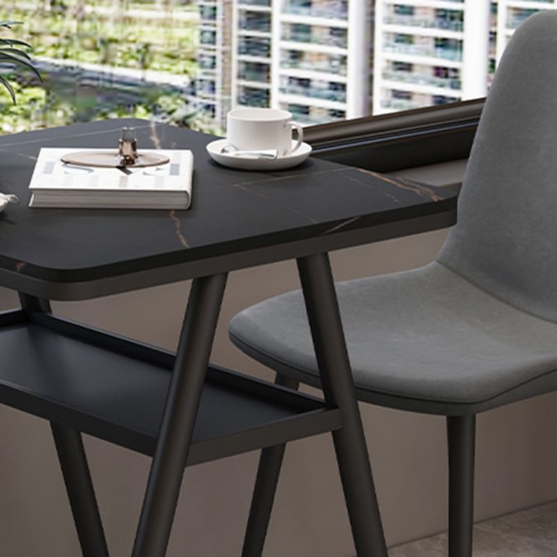 Outdoor Modern Dining Table Set 1/3 Pcs Matte Finish Patio Set