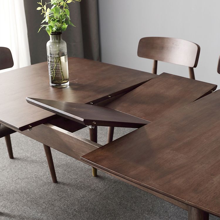 Traditional Luxury Rectangle 4-foot Home Furniture Solid Wood Dining Room Collection