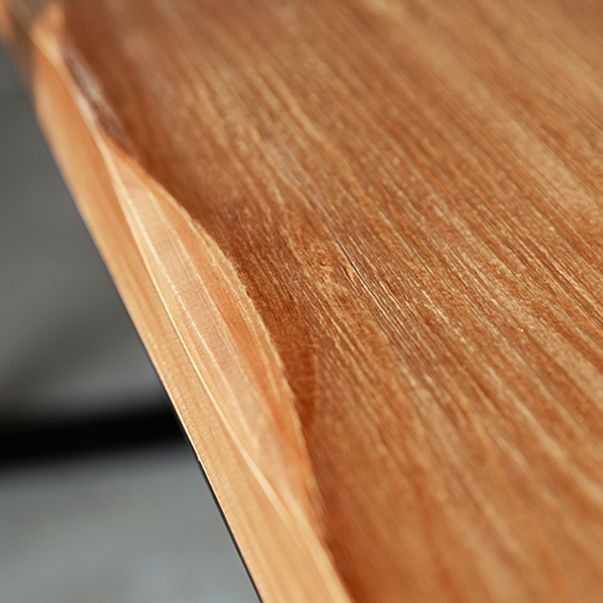 Modern Bar-height Table Solid Wood Top Pub Table for Patio Use