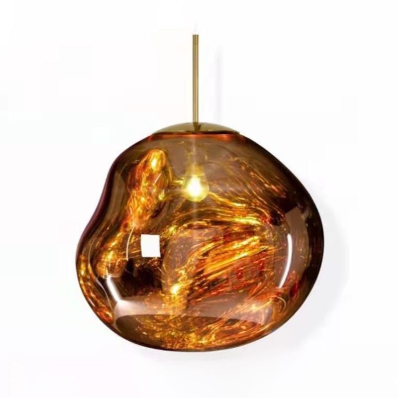 Contemporary Hanging Light Glass Shade Pendant Lighting Fixture