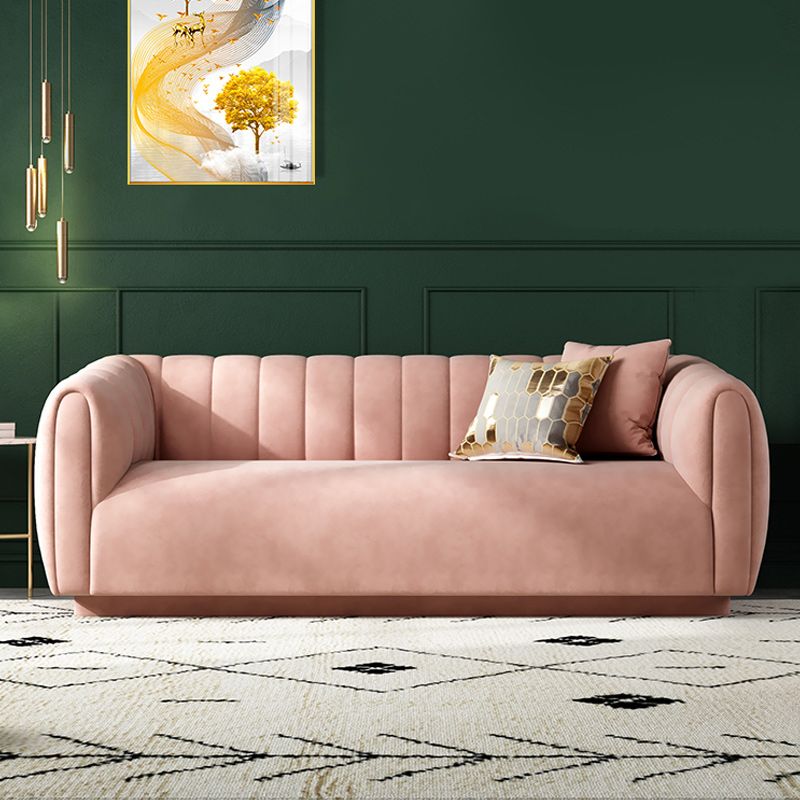 Sewn Pillow Back Sofa for Living Room 33.46" Wide 31.5" High