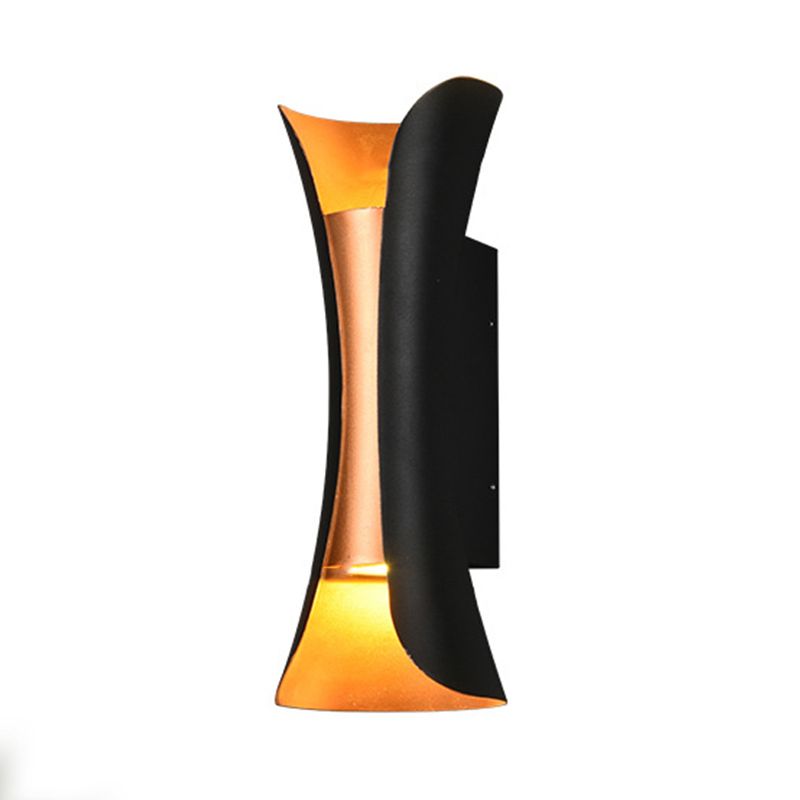 Aluminum Wall Mount Light LED Wall Sconce Light with Metal Shade for Bedroom