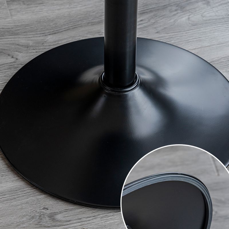 Contemporary Adjustable Height Stool Reception Leather Barstool