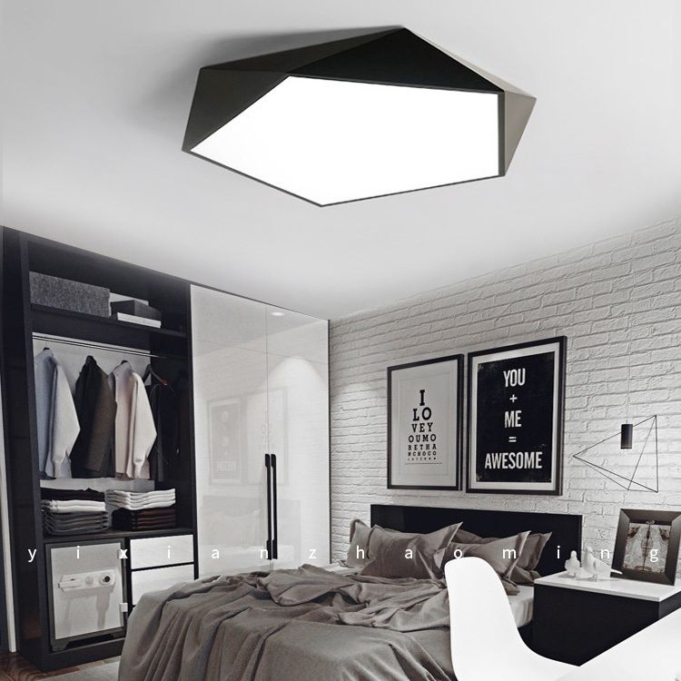 Flush Diamant contemporain Plafond du plafond pour salle de réunion de bureau