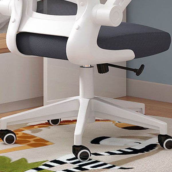 Middle/High Back Office Chair Upholstered Adjustable Arm Office Chair