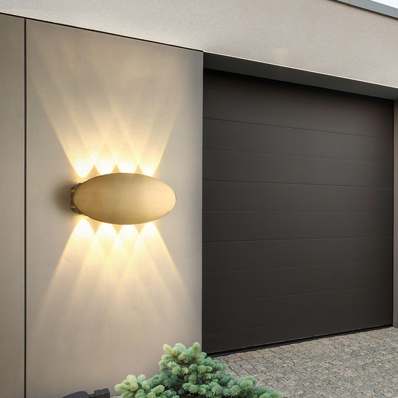 Modern Luxury Style Gold Geometric Wall Sconces Metal Wall Lighting Fixtures