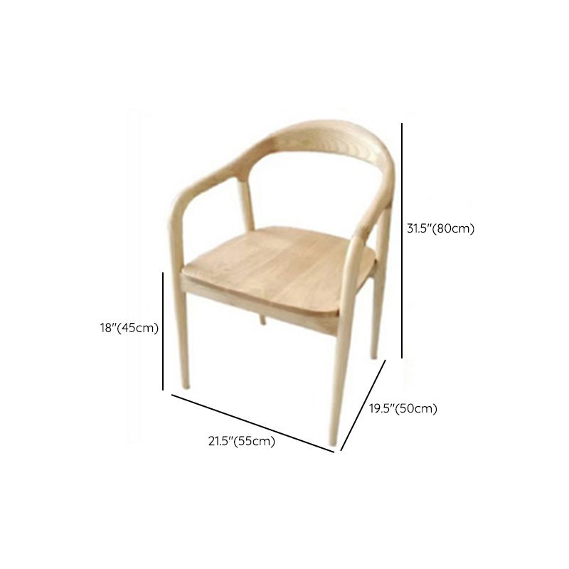 Modern Style Dining Furniture 1/2/3/4/5 Pcs Solid Wood Dining Set with Rectangle Table