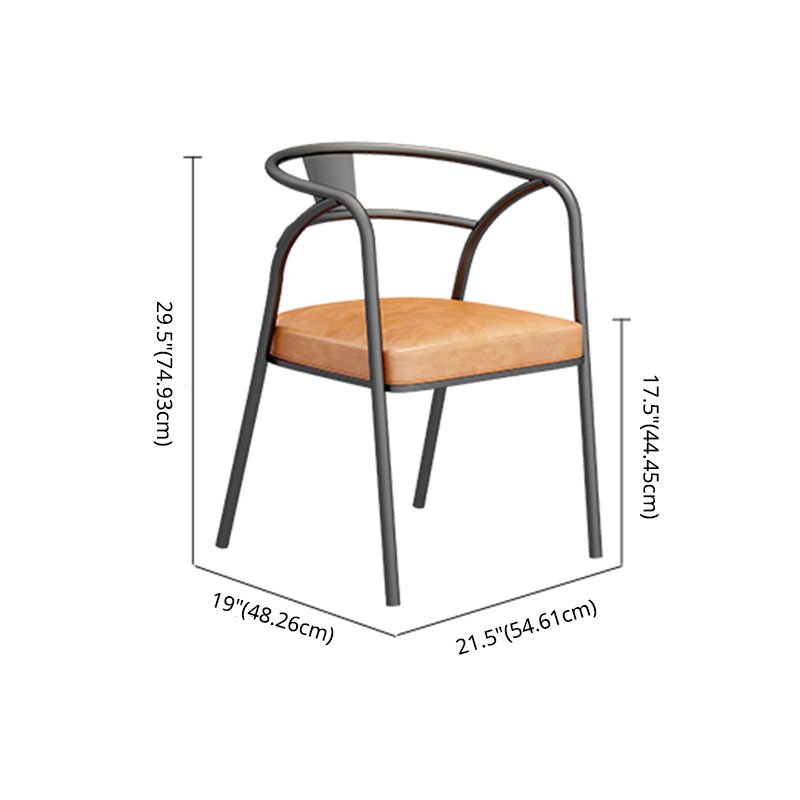 Industrial Style Rectangle Shape Dinette Set Solid Wood Top Dining Table Furniture for Dining Room