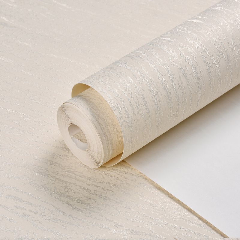 Simple Textured Pattern Wallpaper Soft Color Temporary Wall Covering for Living Room