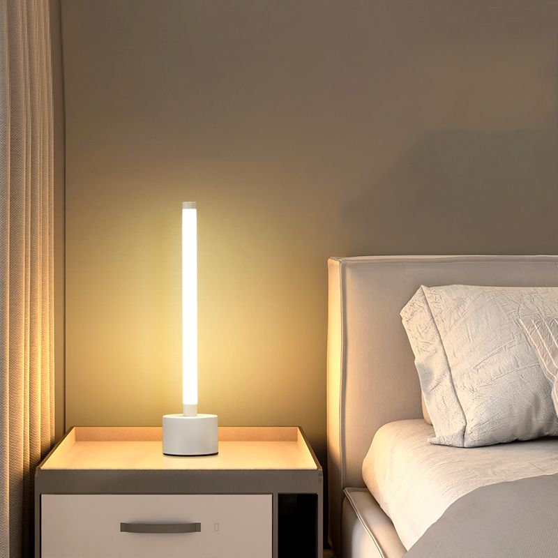 Aluminum Modern LED Table Lamp Straight Line Table Light for Living Room