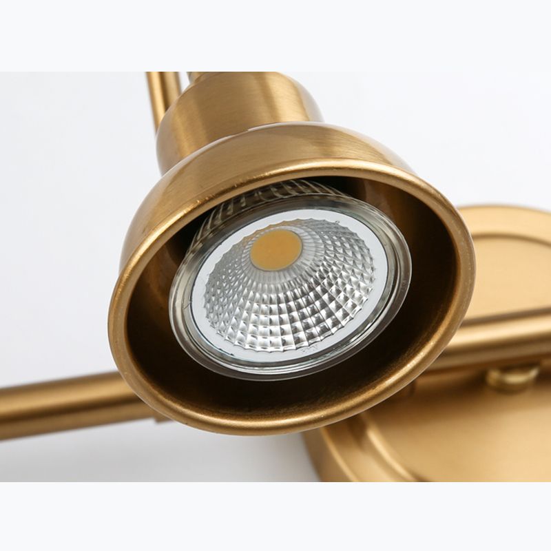 Postmodern Simplicity Bell Vanity Sconce Lights Metallic Wall Mount Light Fixture for Bathroom