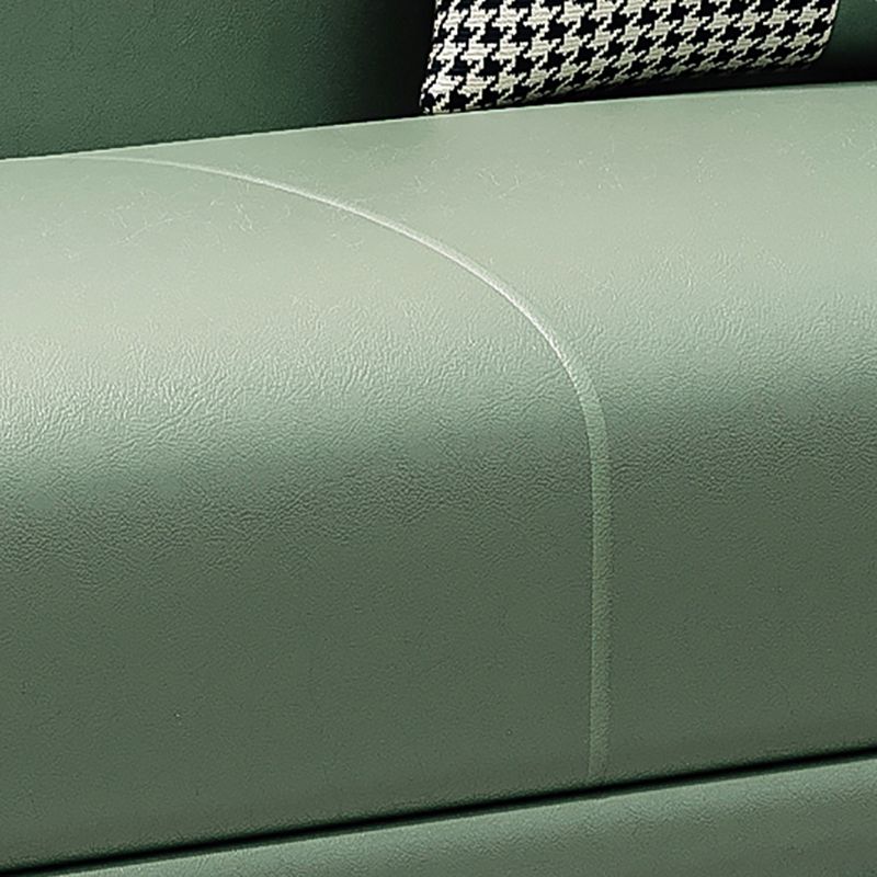 25" Wide Contemporary Sofa Bed Cushions Seating with Pillows