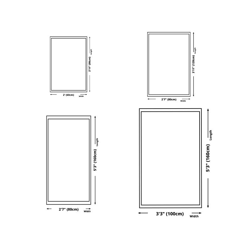 Zwart -wit blokken Tapijt Gebied Tapijt Easy Care binnen Tapijt voor thuisdecoratie