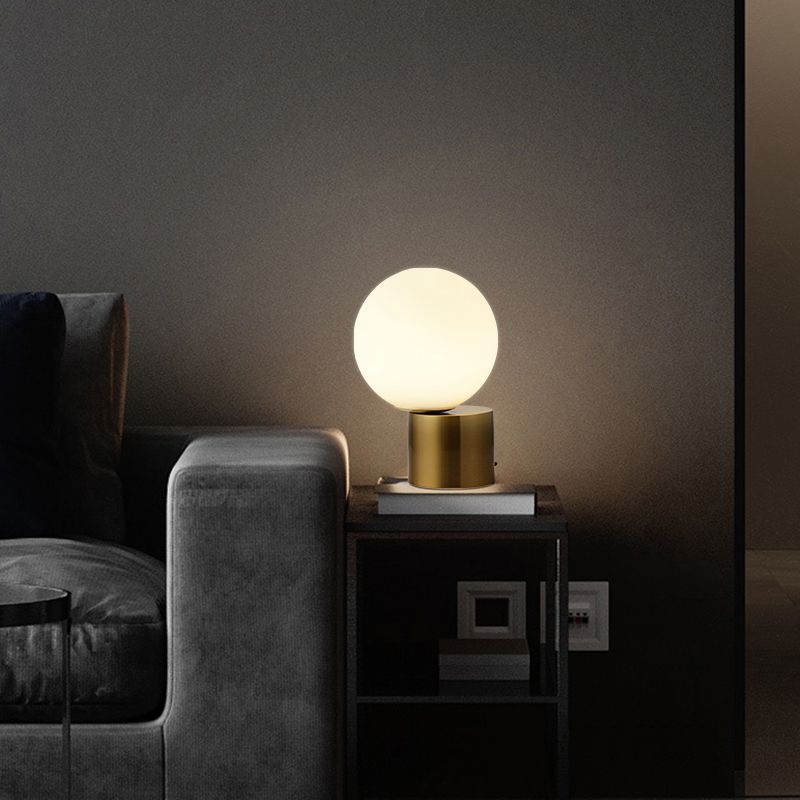 Nordic Eye Caring Table Lamp Modern Style Glass Desk Lamps for Study Bedroom